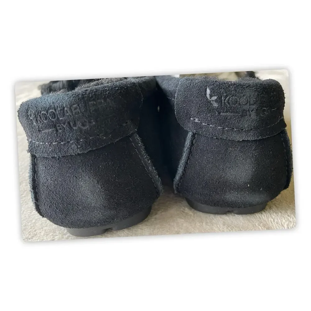 KOOLABURRA BY UGG, M TIPTON 1105893 BLACK SIZE 9 US. MEN’S SLIPPERS BRAND NEW